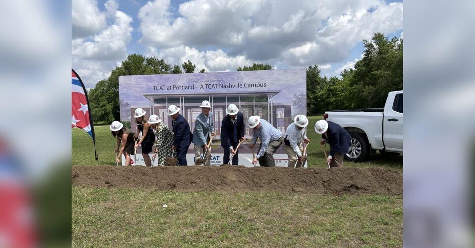 Portland TCAT hosts groundbreaking ceremony