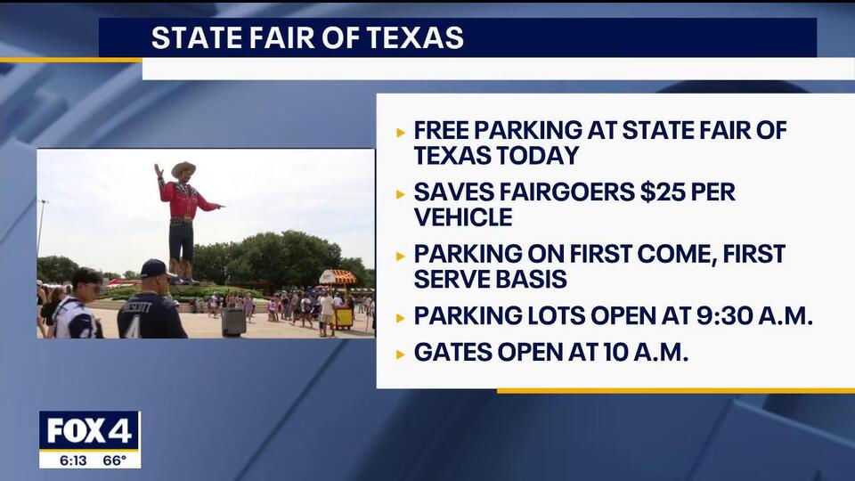 State Fair of Texas offers free parking for first time in recent ...