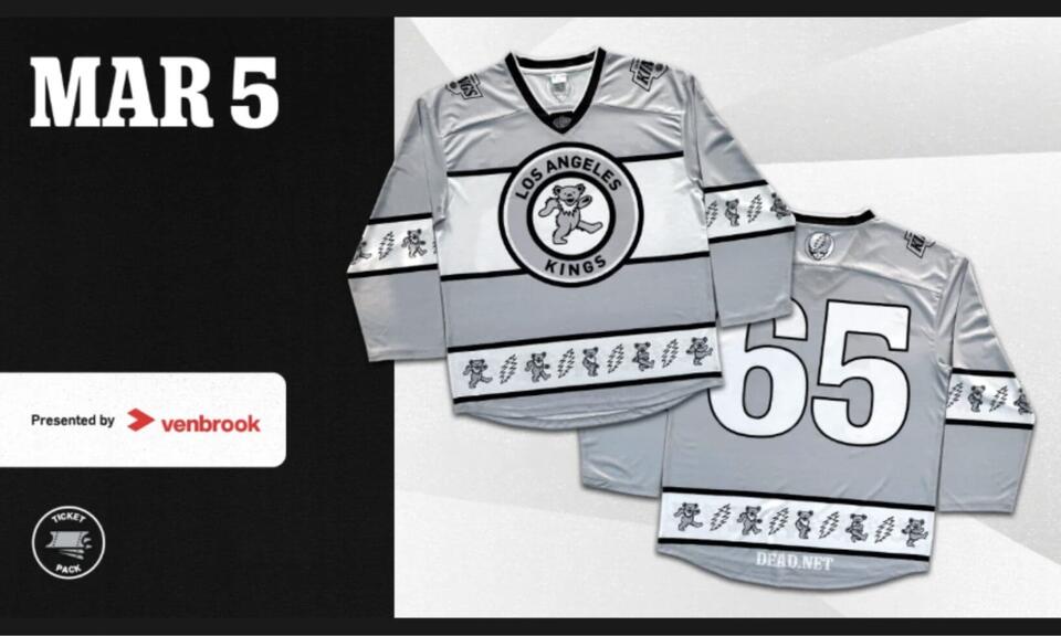 LA Kings to Host Grateful Dead Night During Face-Off Against New York ...