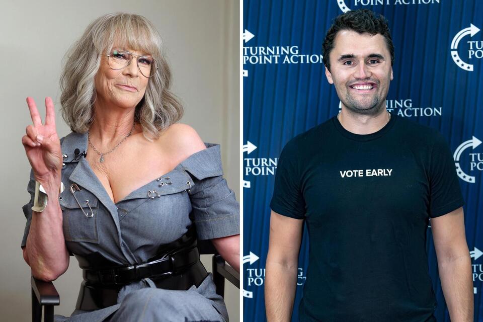 Jamie Lee Curtis Breaks Down Over Charlie Kirk - NewsBreak