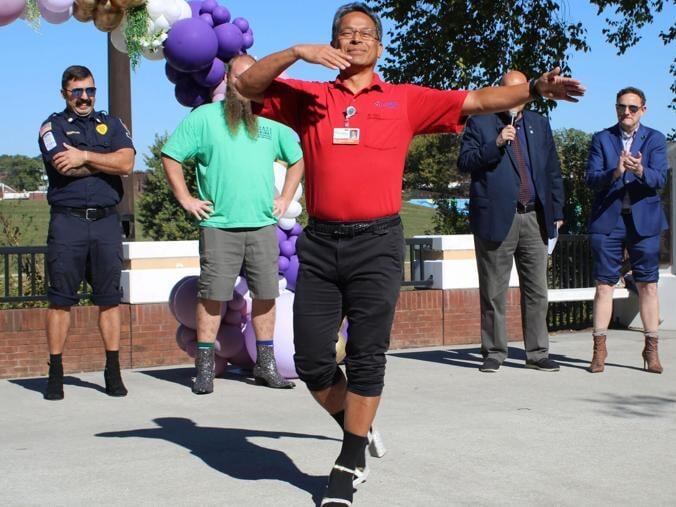 Rome Struts a Mile To Raise Awareness For Domestic Violence