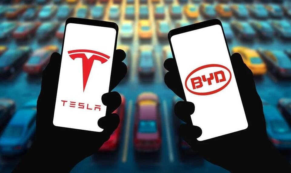 BYD Officially Overtakes Tesla as the World's Biggest EV Seller in 2025 ...