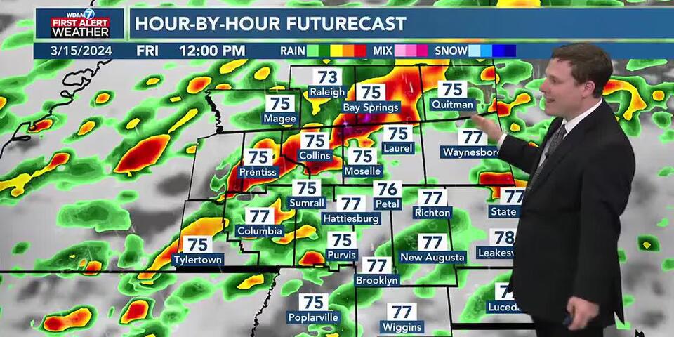 Rain and thunderstorms likely for your Friday - NewsBreak
