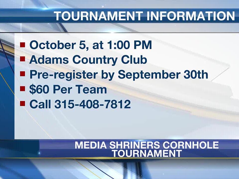 Media Shriners to host cornhole tournament