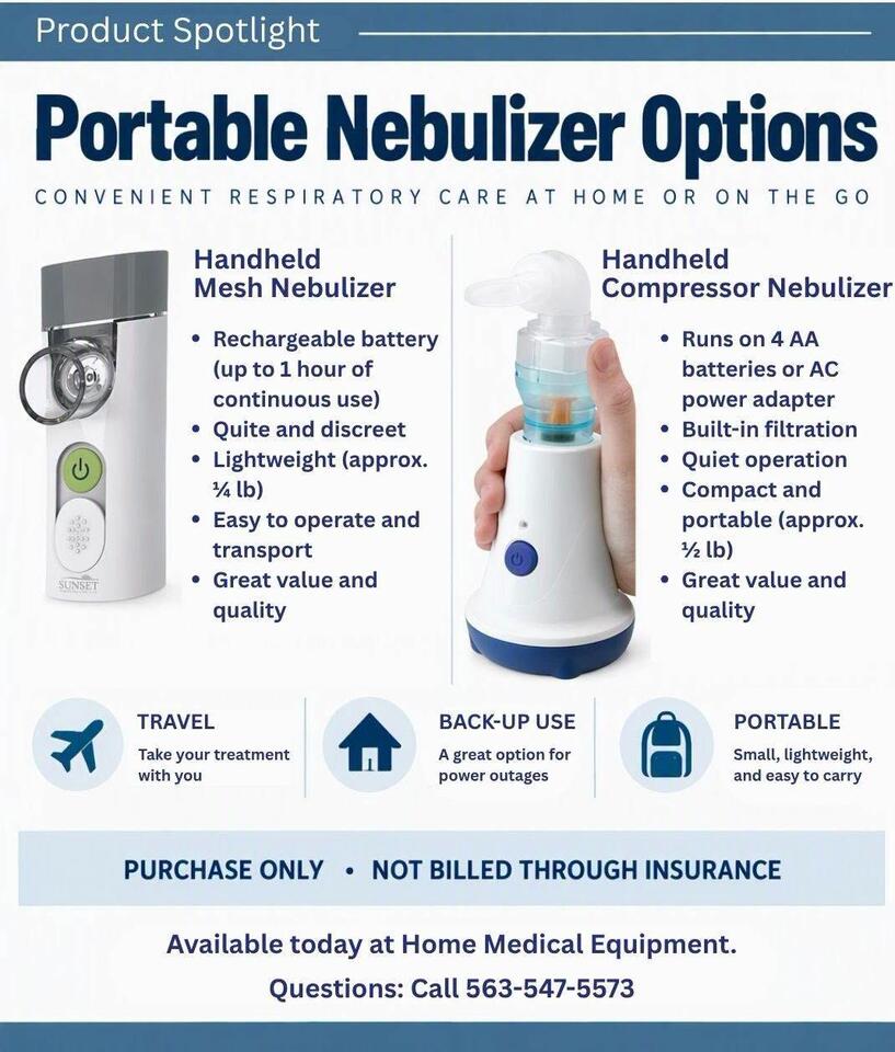 Portable nebulizers now sold locally - NewsBreak