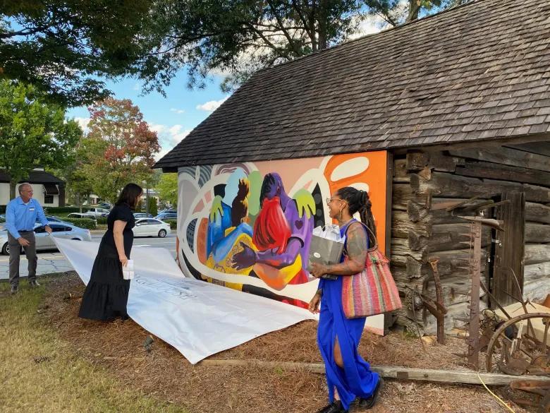 Spruill Center for the Arts unveils latest AMPLIFY art installation