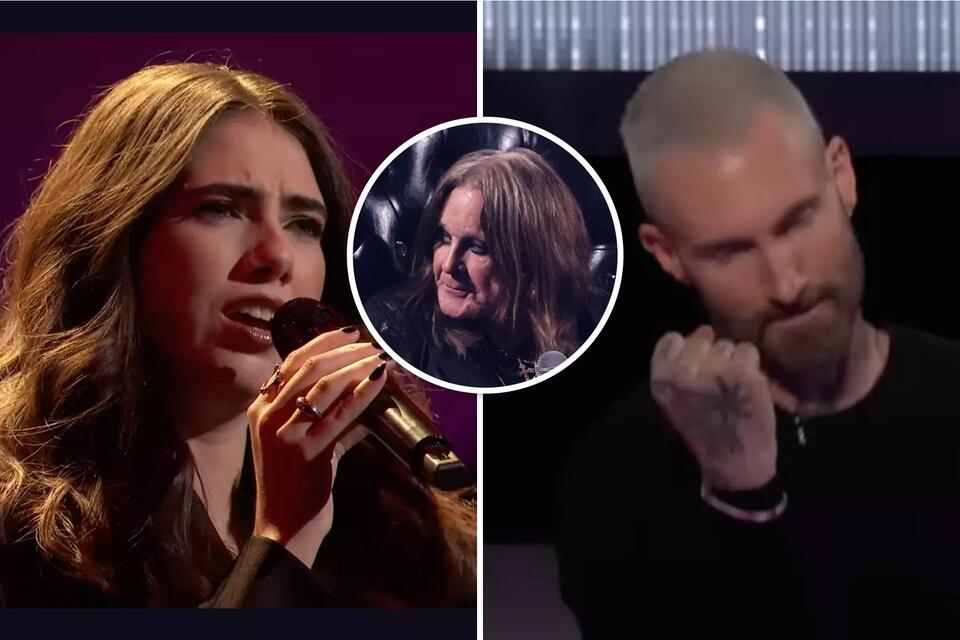 ‘The Voice’ Singer Auditions With Black Sabbath Song Coach Claims to ...