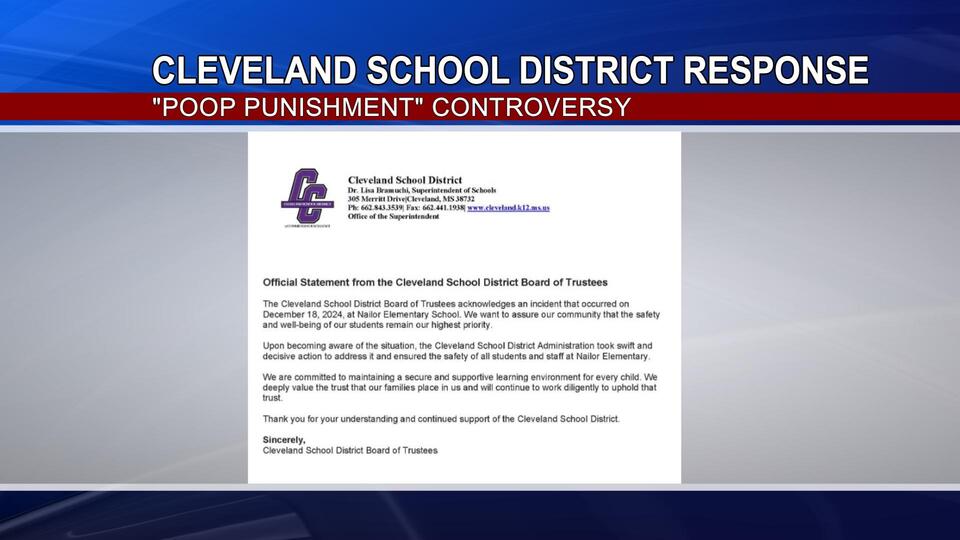 Cleveland School District Finally Acknowledges 