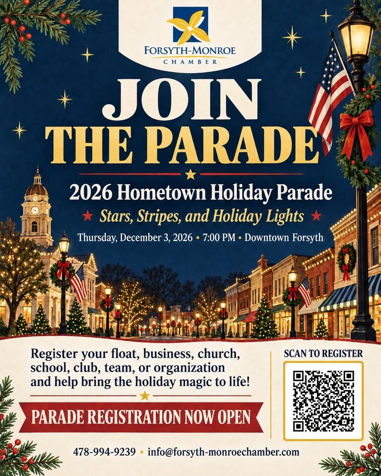 Registration open for 2026 Forsyth holiday parade - NewsBreak