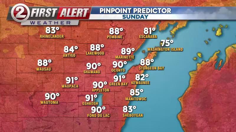 HEAVY RAIN CONTINUES SUNDAY NIGHT - NewsBreak