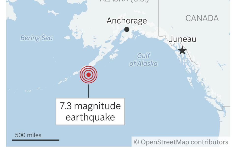 Tsunami warning for alaska