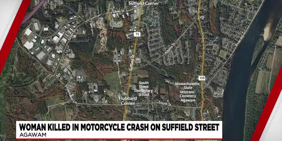 Woman killed in motorcycle crash in Agawam - NewsBreak