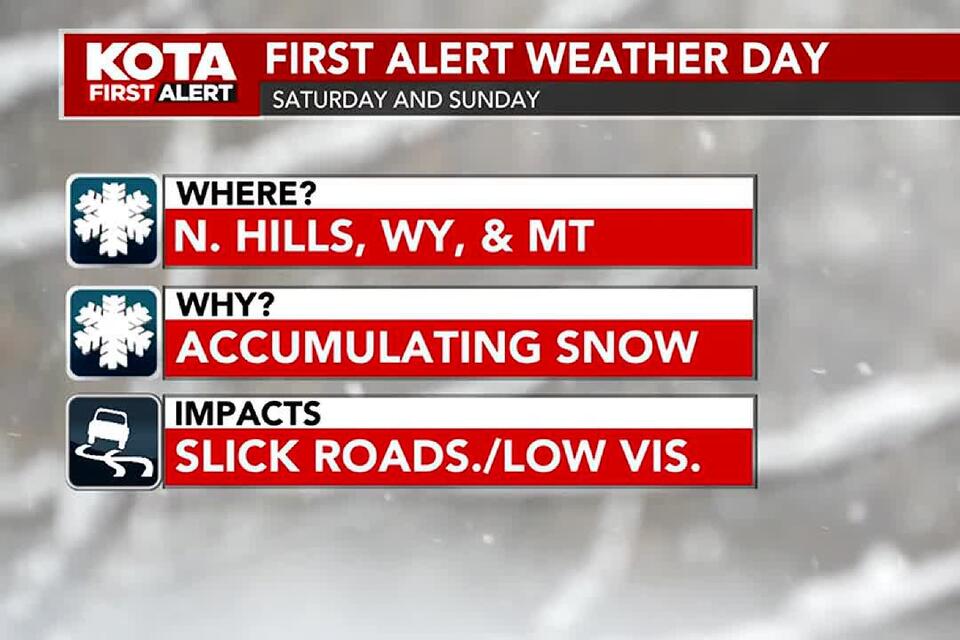 First Alert Forecast: A Nice Friday Before A Snowy Weekend - NewsBreak