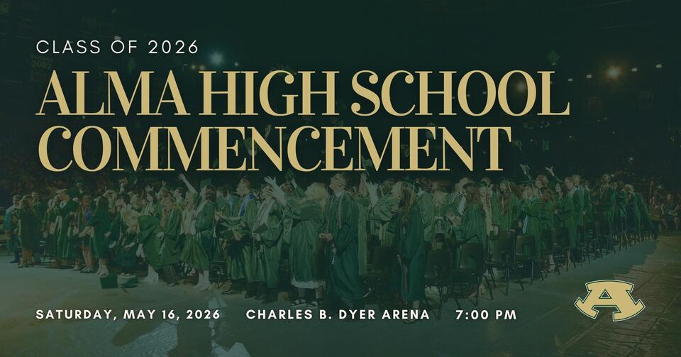 Alma High Graduation Set for May 16 - NewsBreak