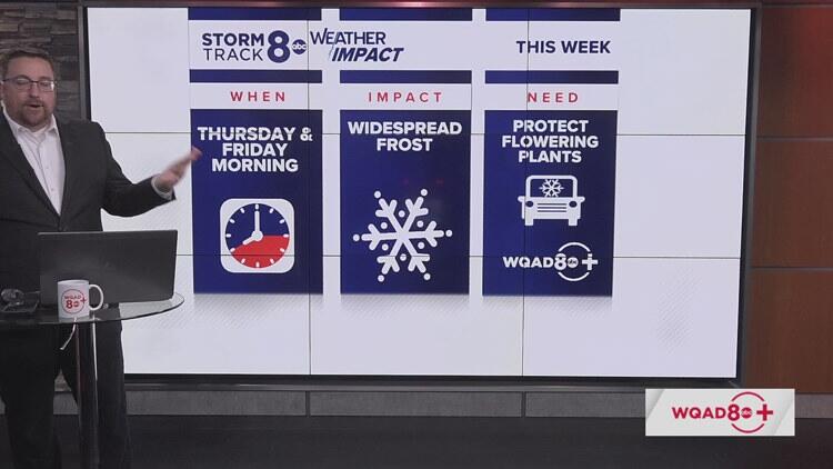 First frost, freeze of the season expected this week - NewsBreak
