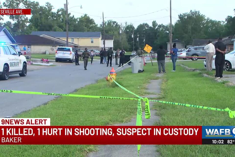 Suspect in custody following shooting that left 1 dead, 1 injured in ...