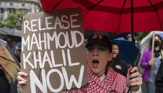 Palestinian Activist Mahmoud Khalil Freed From ICE Custody In Louisiana ...