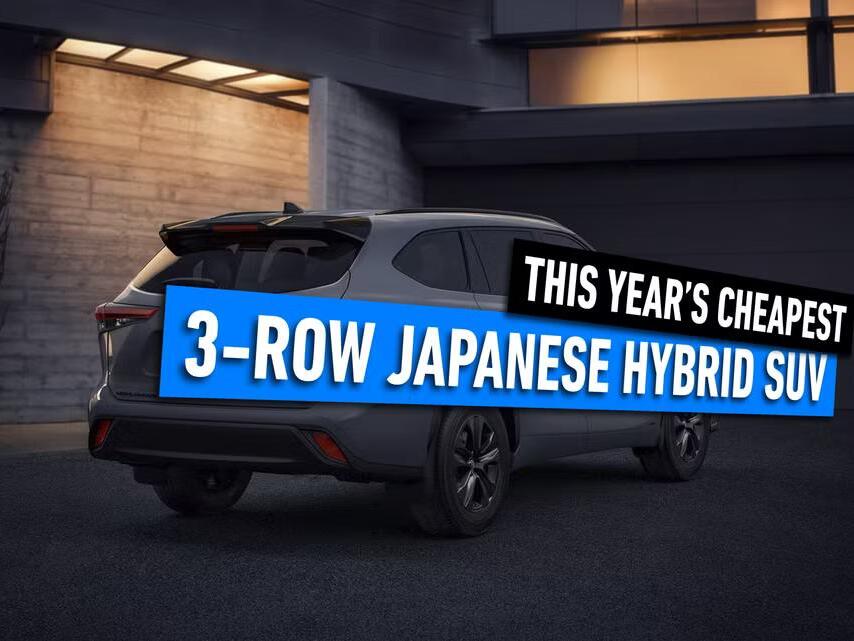 The Cheapest Threerow Japanese Hybrid SUV You Can Buy In 2024