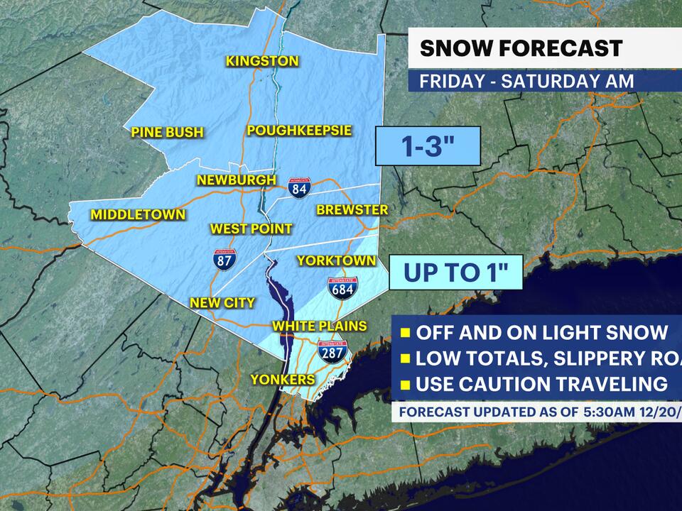 Storm Watch: Light snow leads to slippery travel today ahead of a ...