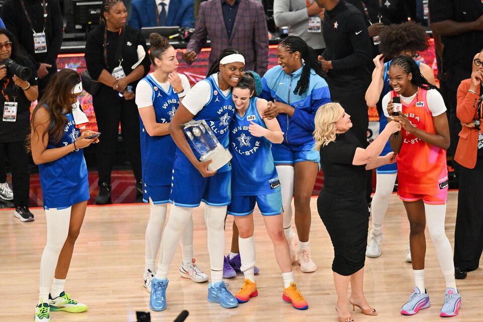 Star Game behind MVP Jonquel Jones, Caitlin Clark