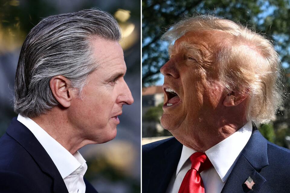 Newsom Calls for 25th Amendment After Trump Imagines Iran Attacking ...