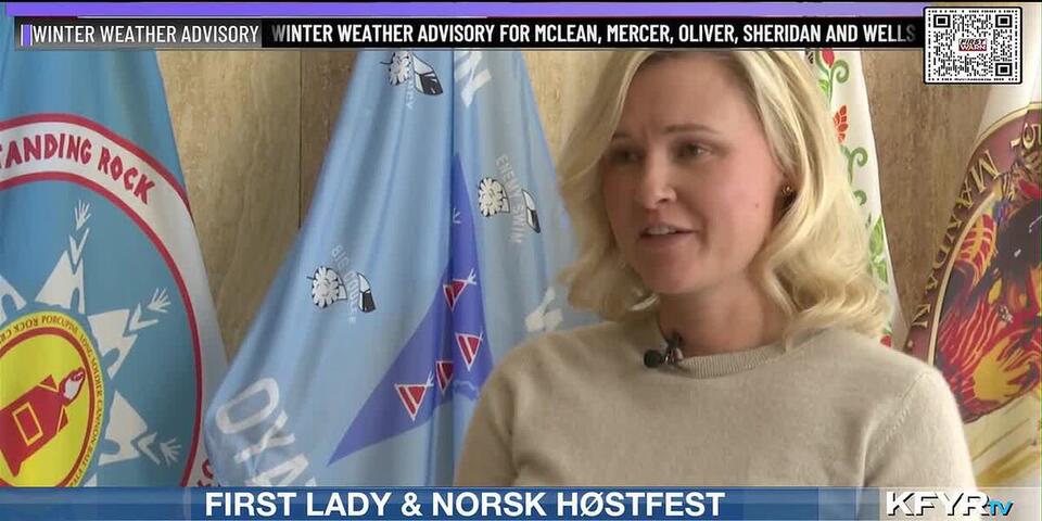 ND First Lady Armstrong talks Norsk Høstfest cancellation - NewsBreak