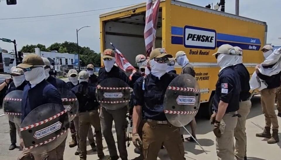 Penske Bans Masked White Nationalists After Viral Video Shows Them ...