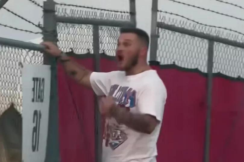 Zach Bryan jumps barbed-wire fence to confront Gavin Adcock at Oklahoma  festival - NewsBreak