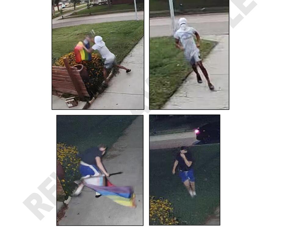KCPD asking for help to ID Pride flag theft suspect - NewsBreak