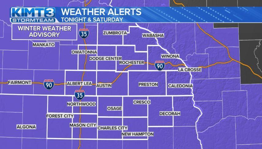 Winter Weather Advisories issued as freezing rain and snow arrive for ...