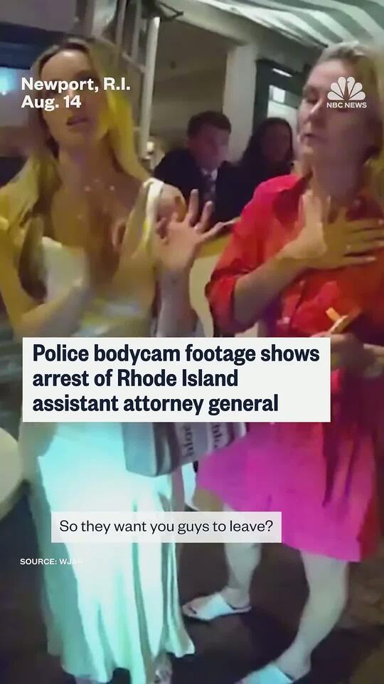 Police bodycam footage shows arrest of Rhode Island assistant attorney ...