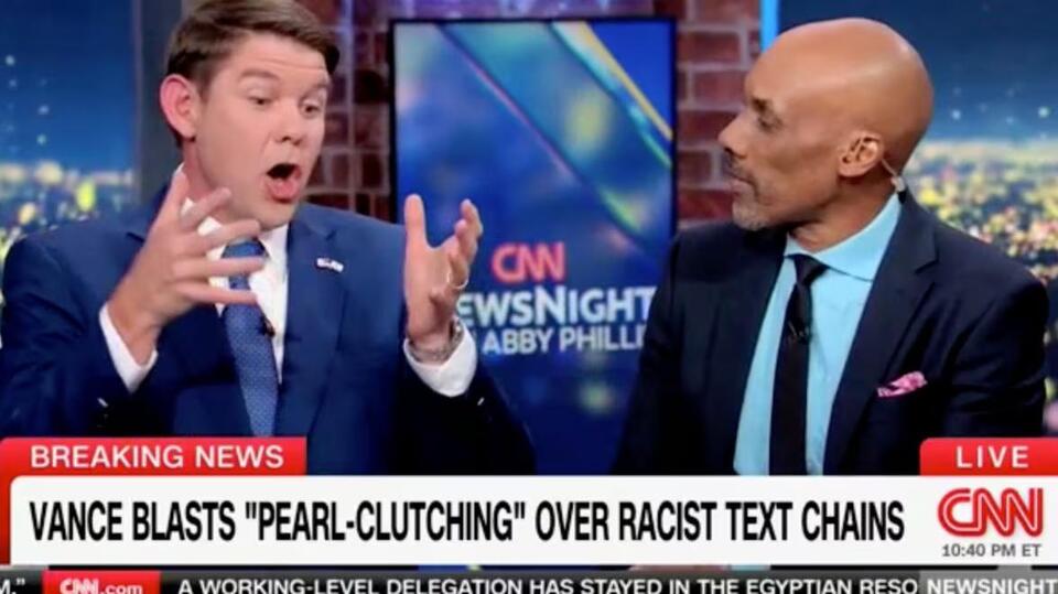 Panel Erupts After MAGA Host’s ‘Hitler’ Comments on CNN - NewsBreak