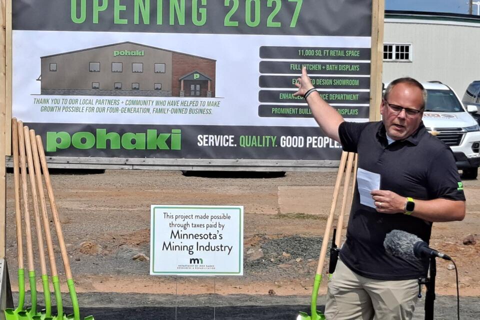 POHAKI BREAKS GROUND