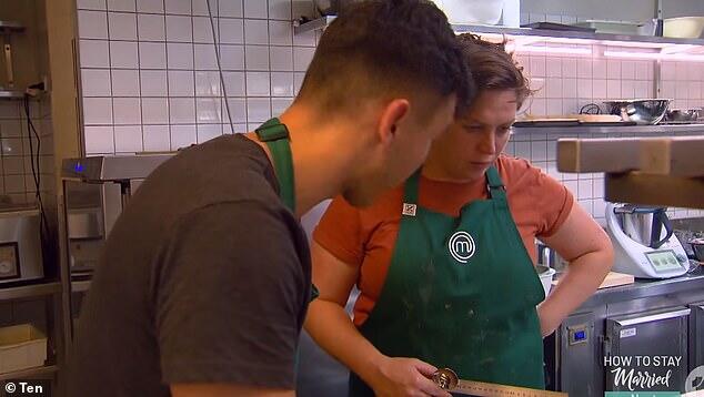 Dan Dumbrell burns his pork belly and is forced to 'pick around it ...