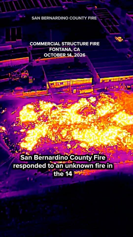 Fontana Recycling-Yard Fire Contained on Slover Ave - NewsBreak