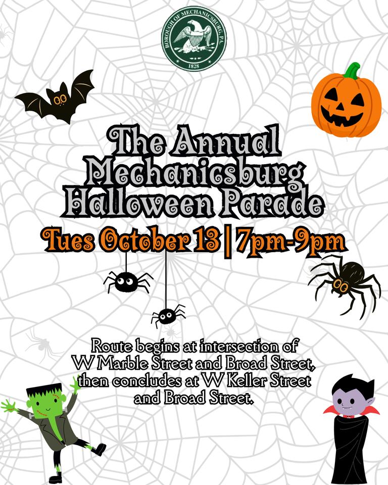📅 Mechanicsburg Halloween Parade set for Oct. 13 - NewsBreak
