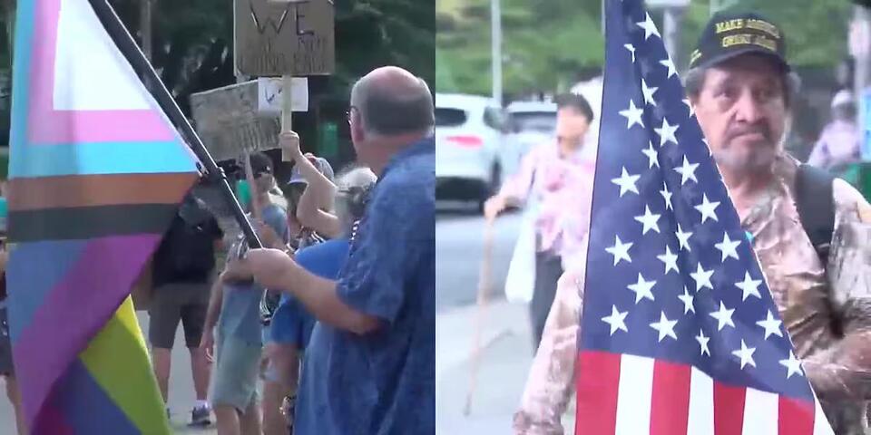 Hawaii protestors join nationwide rallies challenging President Trump’s ...