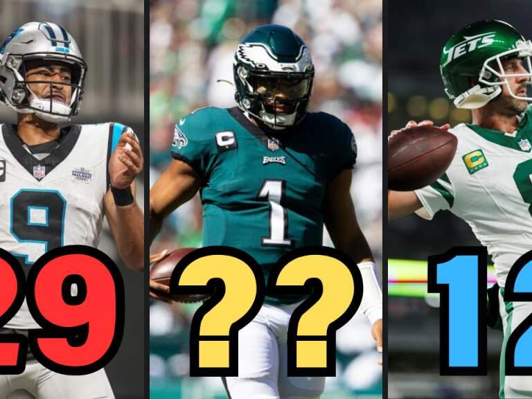 Ranking All 32 NFL Starting QBs Heading Into 2024