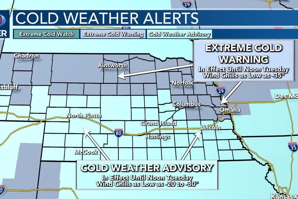 Weather Alert Day: Dangerous Cold through Tuesday Morning - NewsBreak