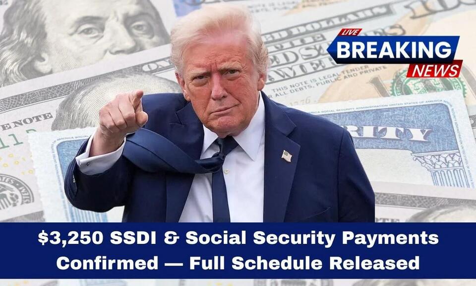 $3,250 SSDI & Social Security Payments Confirmed — Full Schedule ...