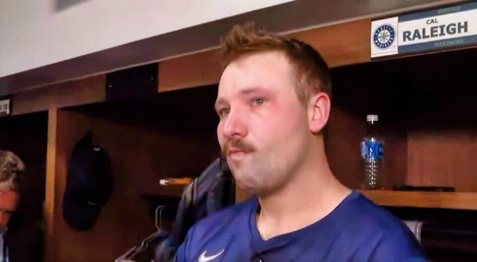 Cal Raleigh Tears Up In Emotional Moment As Seattle Mariners Drop ALCS  [VIDEO] - NewsBreak