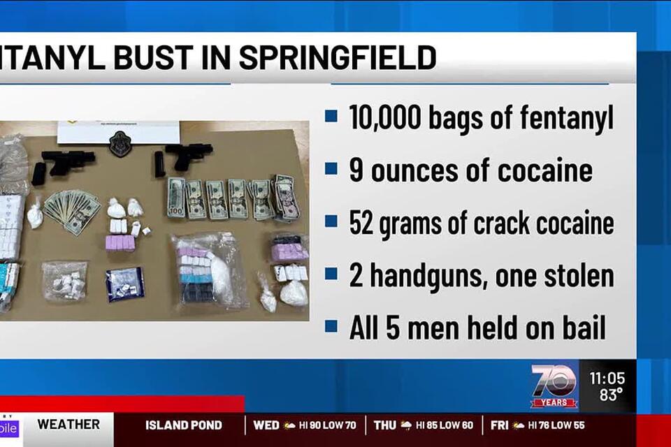 Five Men Arrested After Springfield Drug Bust Newsbreak