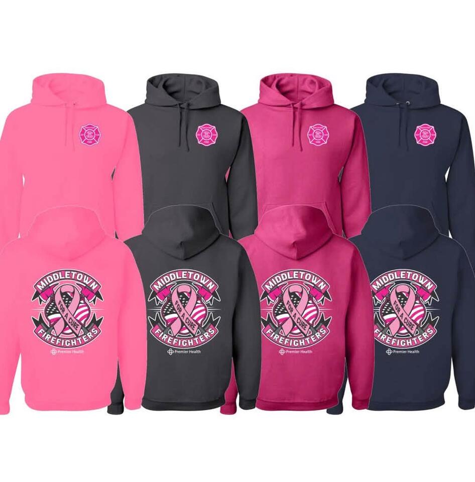 Middletown Firefighters sell shirts for breast cancer care - NewsBreak