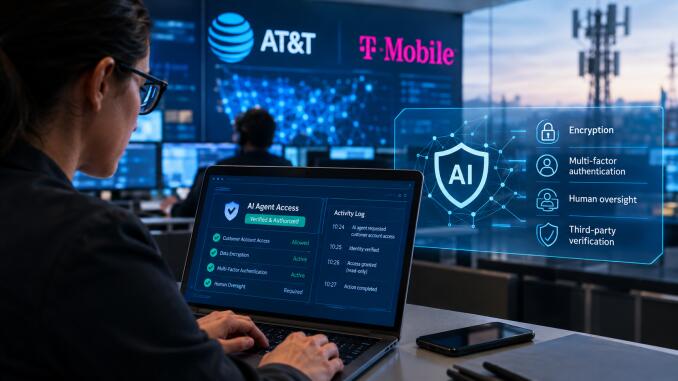 AT&T, T-Mobile Tighten Controls as AI Agents Gain Access to Customer ...