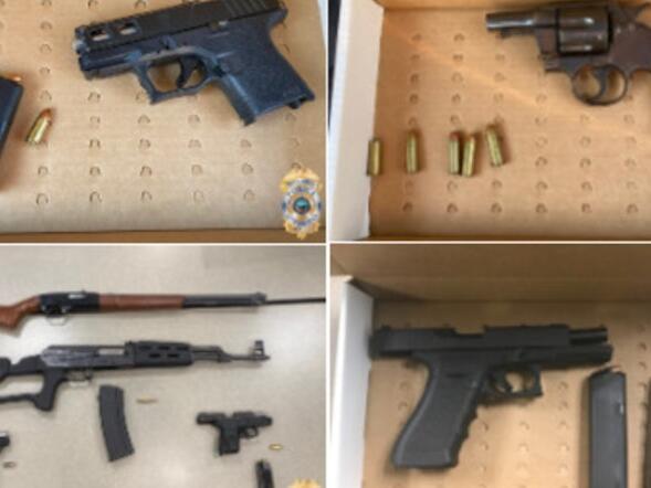 Long Beach Police Seize Six Firearms, Arrest Two Suspects in Separate ...
