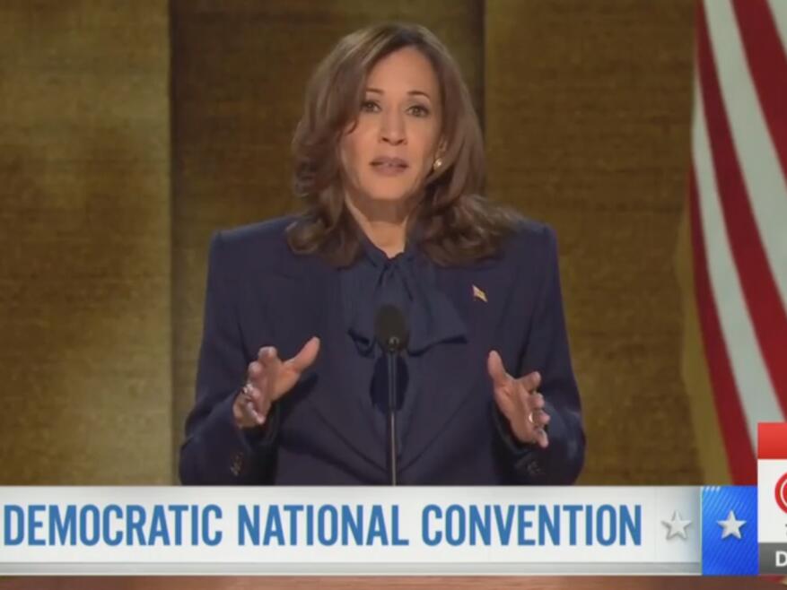 Kamala Harris Beats Donald Trump in Acceptance Speech Ratings by 22%