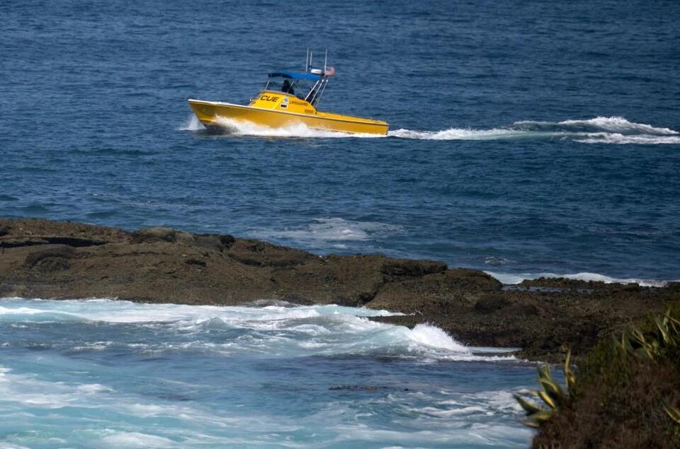 Search suspended for 5-year-old girl swept out to sea in California's Laguna Beach