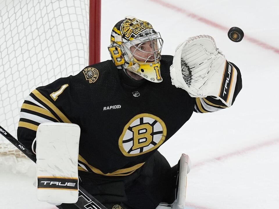 Erstwhile holdout Jeremy Swayman gets start in net against Montreal in