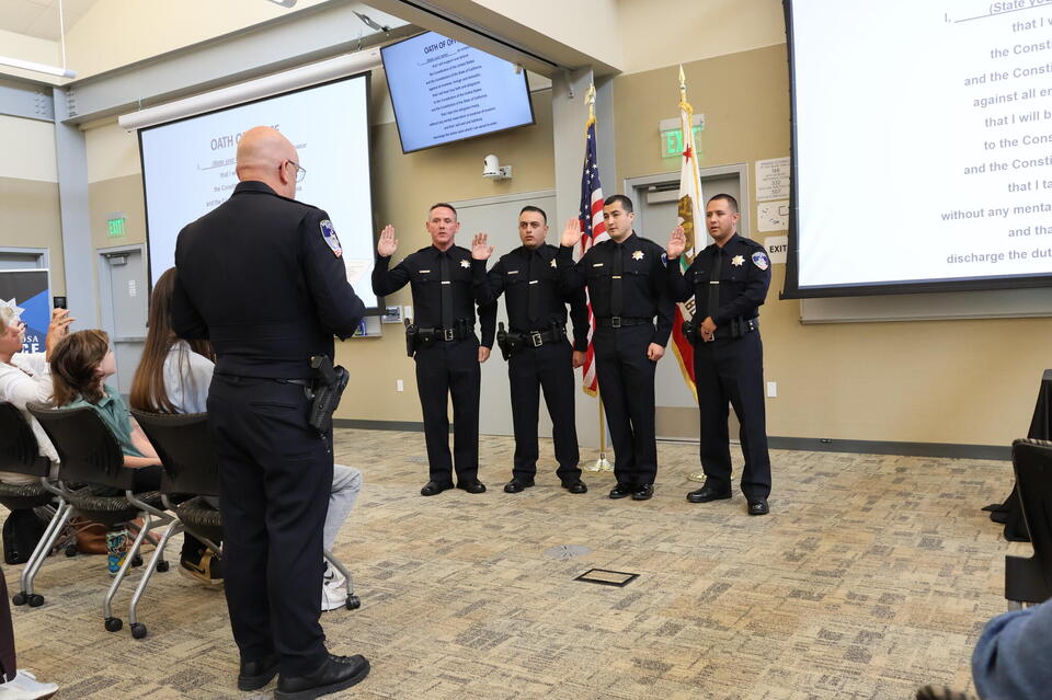 Santa Rosa Police welcome new staff and promotions - NewsBreak
