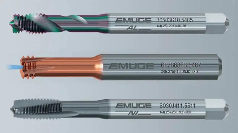 EMUGE-FRANKEN USA Offers Full Line of J-Thread Taps and Thread Mills ...